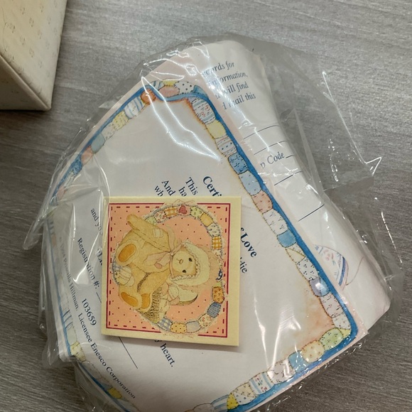 NIB CHERISHED TEDDIES 103659 LITTLE BUNDLE OF JOY - Picture 10 of 10
